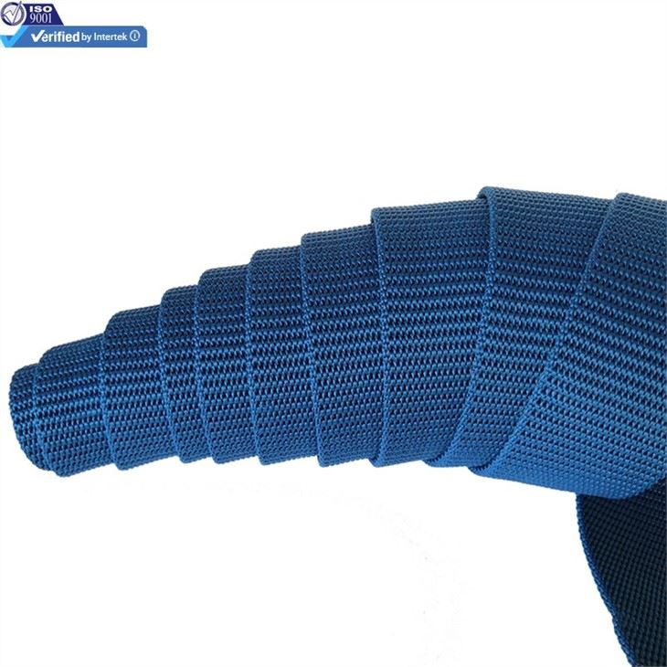 blue Polyester Webbing Belt